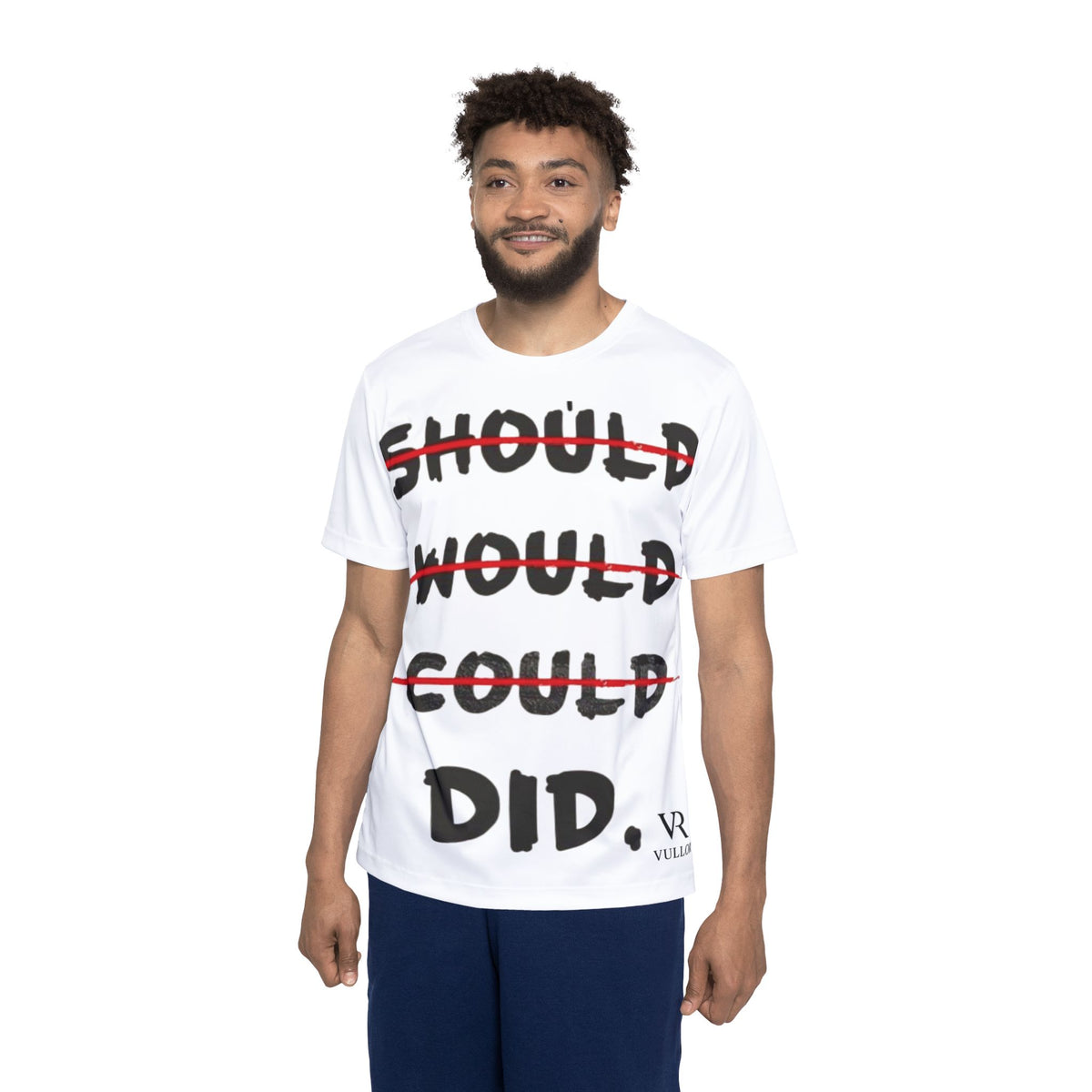 Men's Sports Jersey - Motivation Wear, Athletic Apparel, Gym Top, Trendy Fashion, Streetwear Style