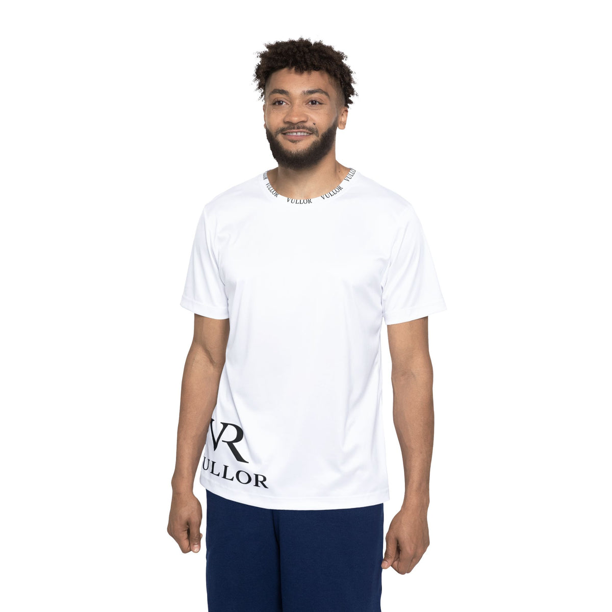VULLOR Men's Sports Jersey Athletic T-Shirt